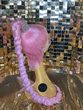 Load image into Gallery viewer, WOW - (Won’t ship until 18/06) Rhinestoned Braided Diva - Baby Pink (Custom Styled)