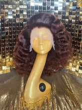 Load image into Gallery viewer, WOW - Tight Vintage Waves - Dark Auburn (Custom Styled)