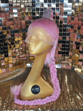 Load image into Gallery viewer, WOW - (Won’t ship until 18/06) Rhinestoned Braided Diva - Baby Pink (Custom Styled)
