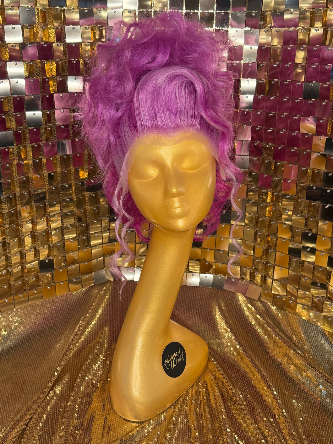 Coven Messy Updo - Magenta Mocktail (Custom Styled)