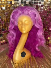 Load image into Gallery viewer, Coven Middle Part - Magenta Mocktail (Custom Styled)
