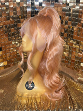 Load image into Gallery viewer, WOW-Classic Half Pony with bang pieces - Peach Fuzz (Custom Styled)
