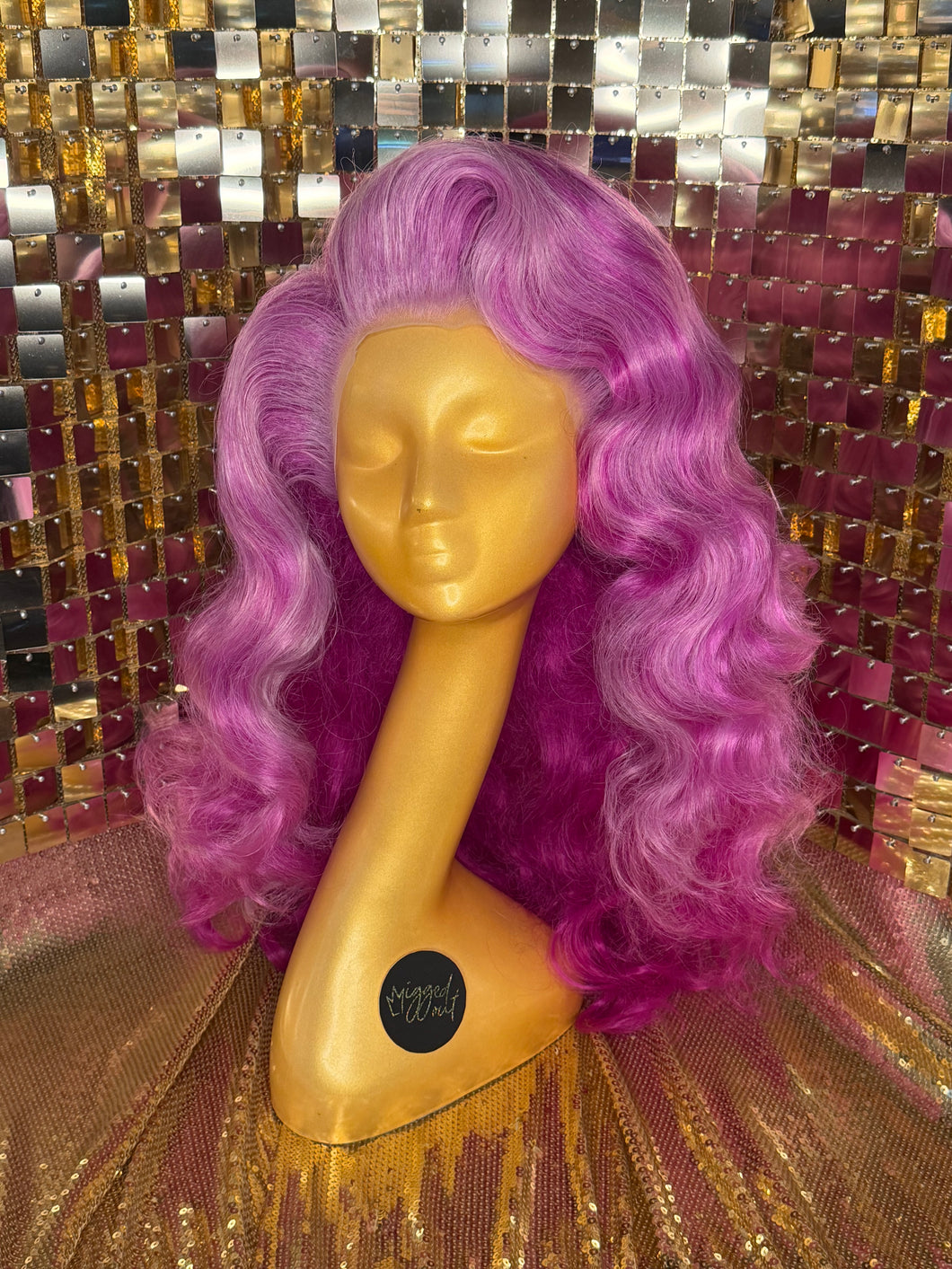Coven Glamorous Waves - Magenta Mocktail (Custom Styled)